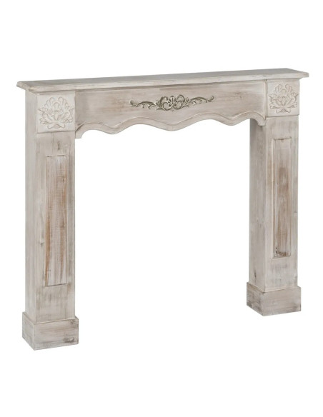 Manteau de cheminée style shabby chic