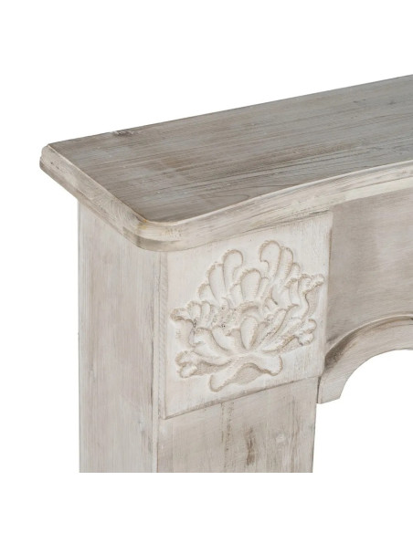 Manteau de cheminée style shabby chic
