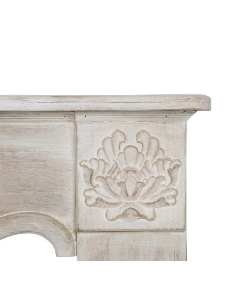 Manteau de cheminée style shabby chic