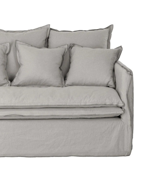 Canapé cosy 2 places en lin