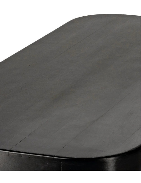 Grande table basse de salon en bois massif 170 cm