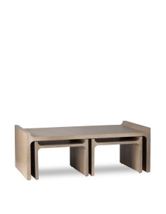 Set de 3 tables basses...