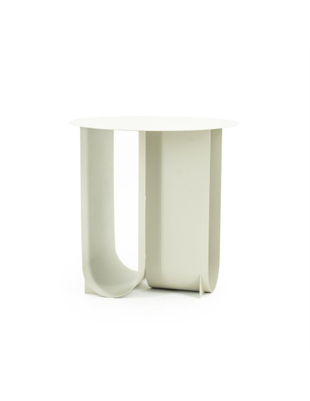 Table d'appoint design en métal Otus