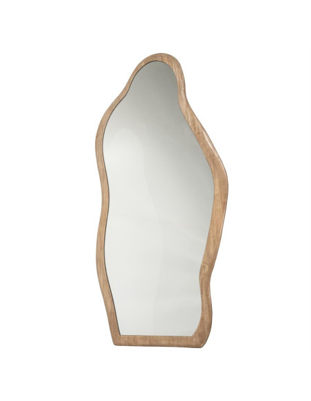 Grand miroir organique en bois Alban