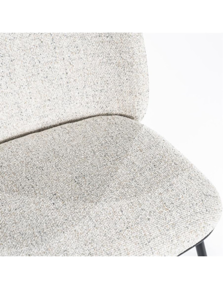 Set de 2 chaises de repas rembourrées Clypso