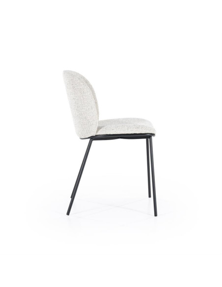 Set de 2 chaises de repas rembourrées Clypso