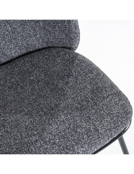 Set de 2 chaises de repas rembourrées Clypso