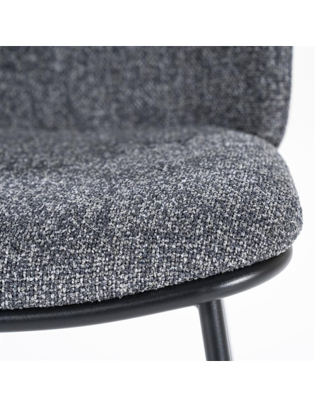 Set de 2 chaises de repas rembourrées Clypso