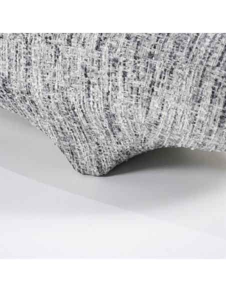 Grand canapé Design en tissu chiné Barkley