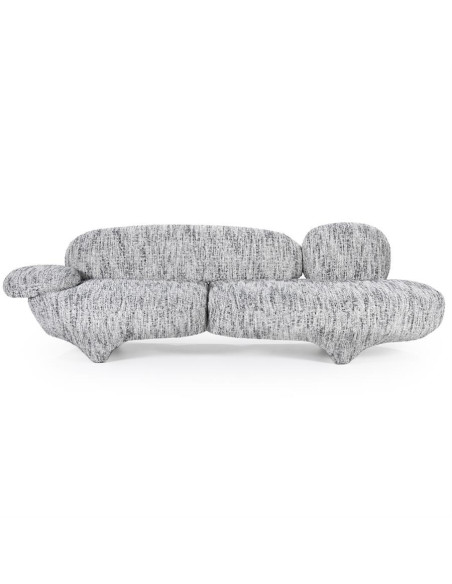 Grand canapé Design en tissu chiné Barkley