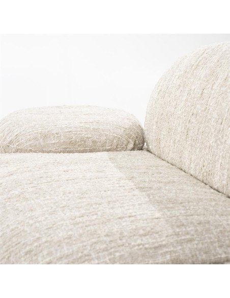Grand canapé Design en tissu chiné Barkley