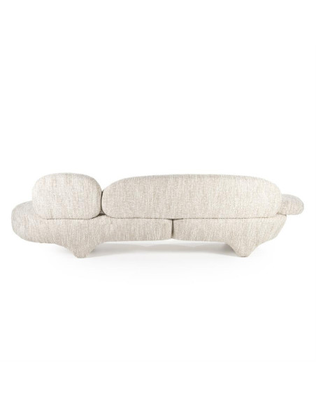 Grand canapé Design en tissu chiné Barkley