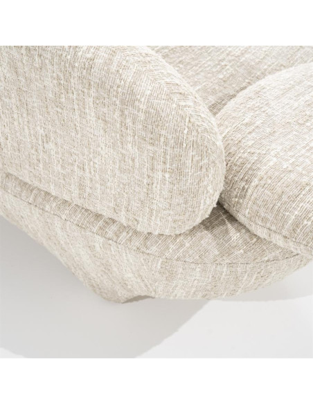 Grand canapé Design en tissu chiné Barkley