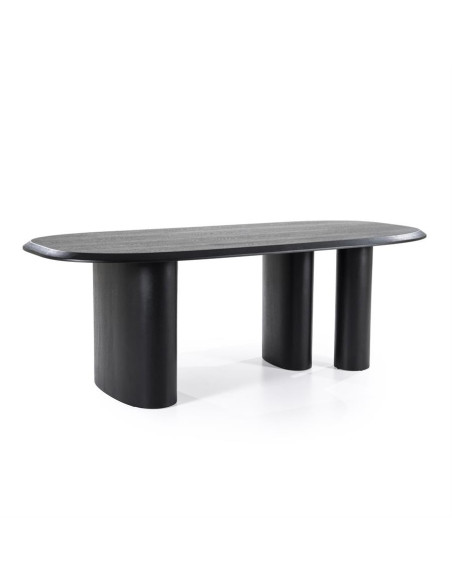 Table de repas moderne aux bords arrondis Walter