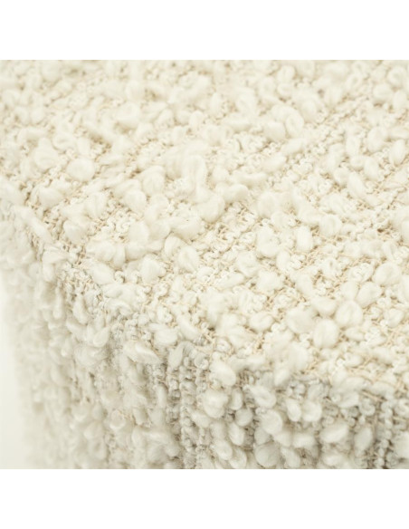 Pouf rond style moumoute Vista