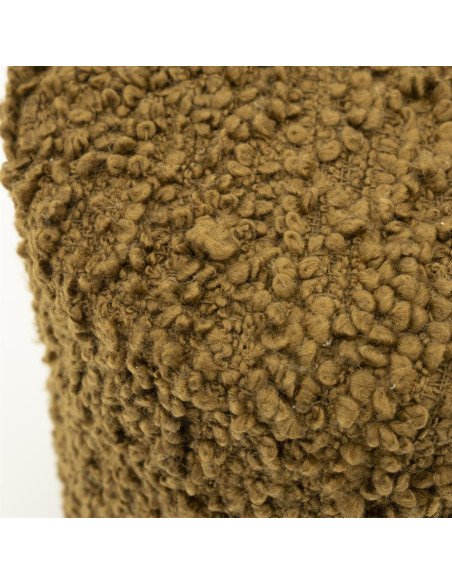 Pouf rond style moumoute Vista