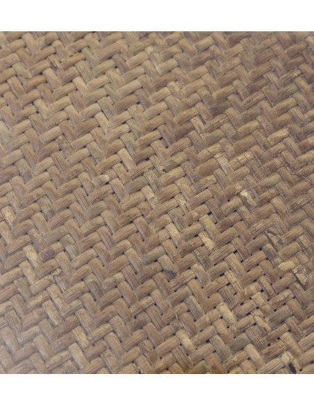 Table de cuisine ronde en chêne massif pied balustre