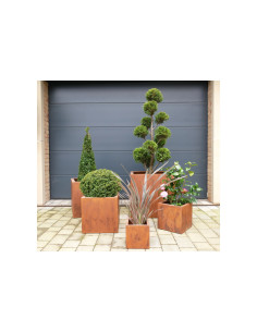 Set de 5 vases carrés... 2