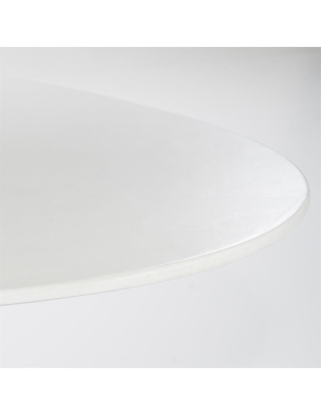 Grande table ovale en magnésium et fibre de verre Elin 250 cm