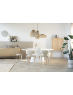 Grande table ovale en... 2