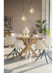 Table de repas ronde en...