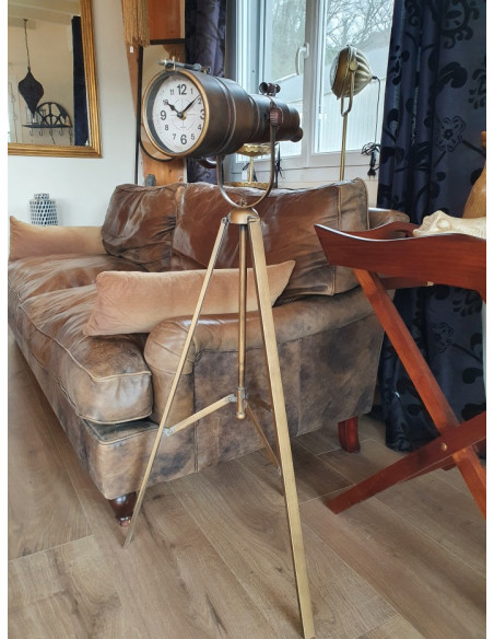 Horloge télescope