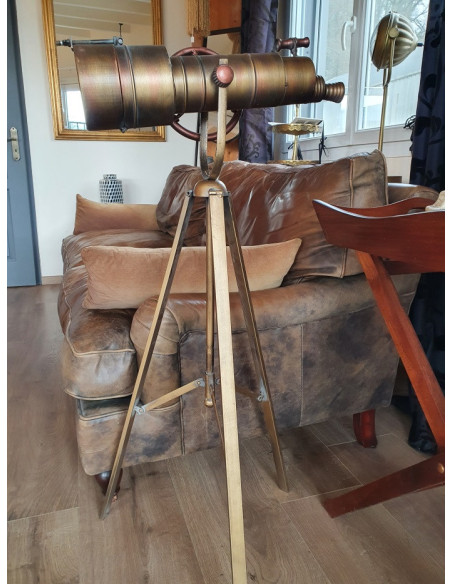 Horloge télescope