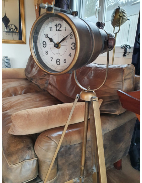Horloge télescope