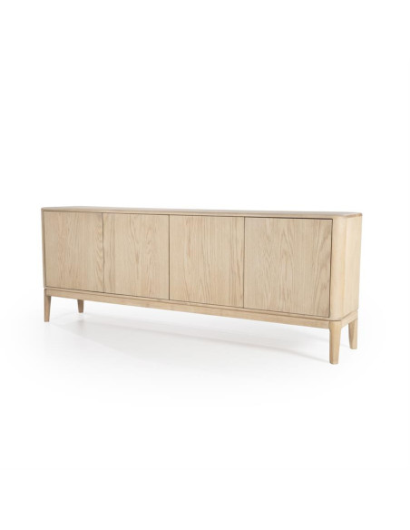 Buffet 4 portes en chêne Harvey 200 cm