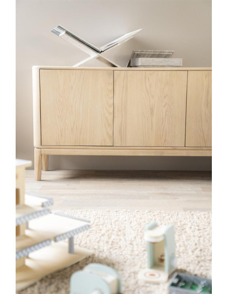 Buffet 4 portes en chêne Harvey 200 cm