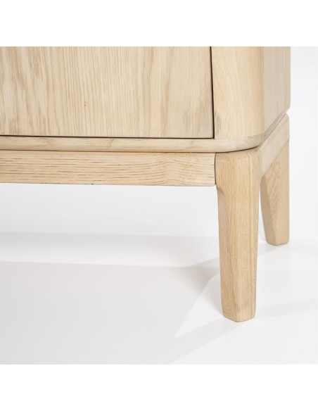 Buffet 4 portes en chêne Harvey 200 cm