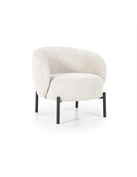 Fauteuil lounge en tissu Oasis