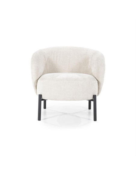 Fauteuil lounge en tissu Oasis