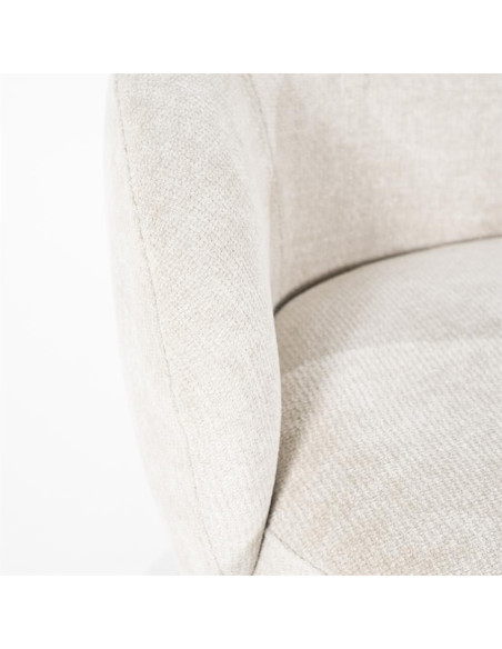 Fauteuil lounge en tissu Oasis