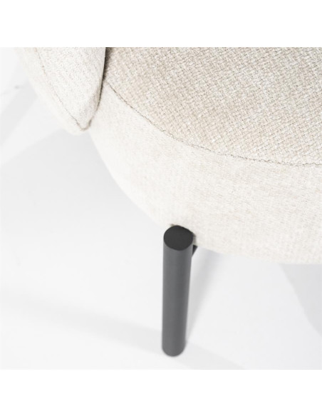 Fauteuil lounge en tissu Oasis