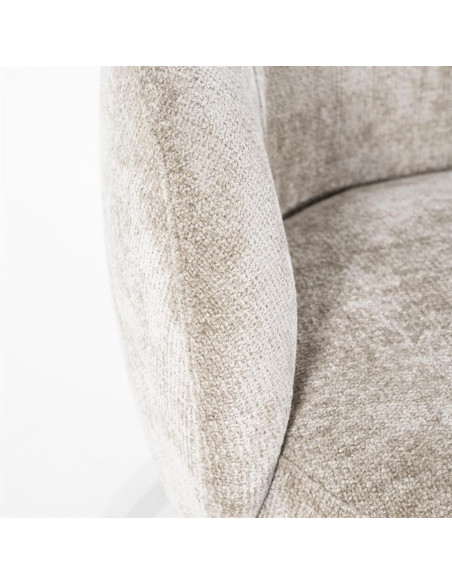 Fauteuil lounge en tissu Oasis