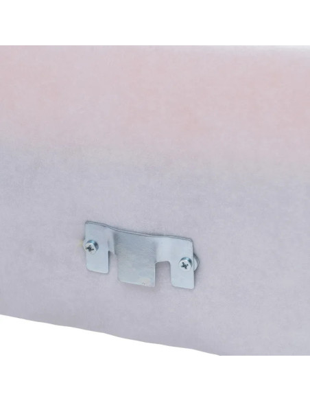 Canapé méridienne cosy en tissu déhoussable