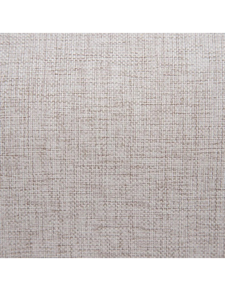 Tête de lit matelassée en bois sculpté gris taupe