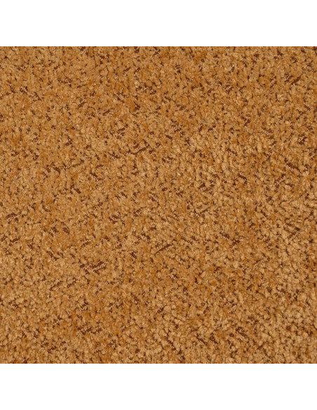 Fauteuil lounge arrondi en tissu et métal doré