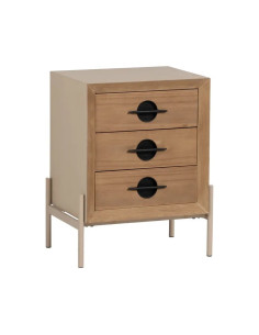 Table de chevet en bois et... 2