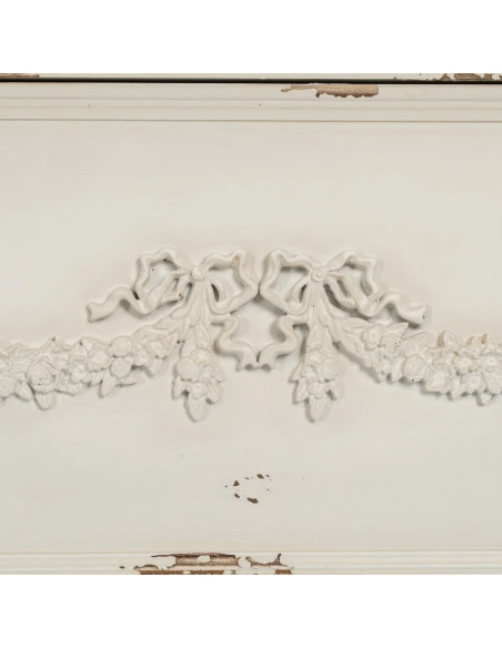 Commode Shabby chic à la patine cérusée