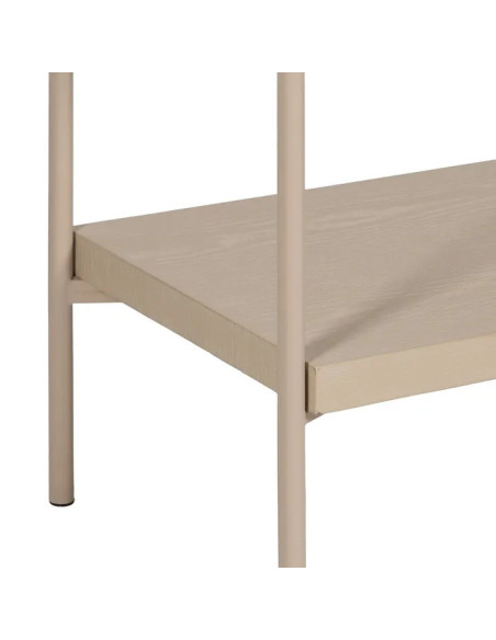 Armoire haute deux portes avec étagère Aiko