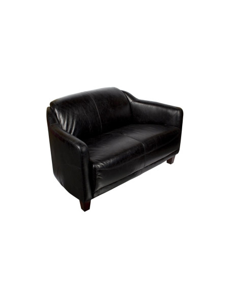 Canapé en cuir vintage Gentleman