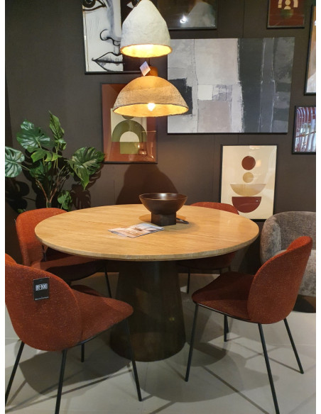 Set de 2 chaises de repas rembourrées Clypso