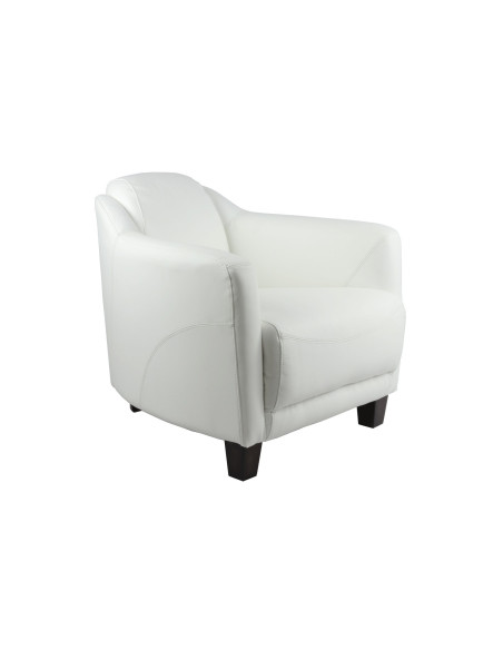 Fauteuil club en cuir vintage Gentleman