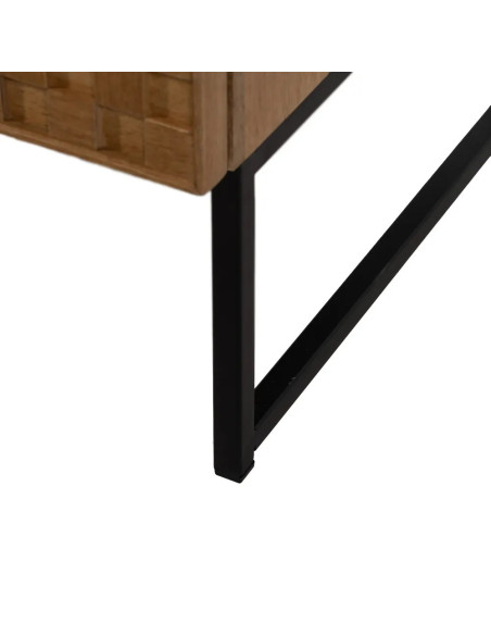 Commode 6 tiroirs aux façades de damier