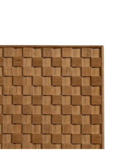 Armoire penderie damier avec 3 tiroirs