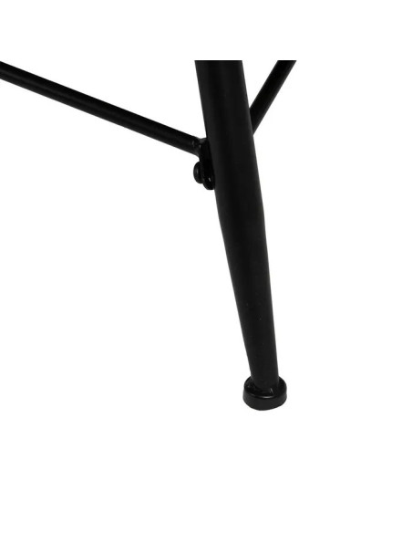 Table basse en hévéa et métal Lagom 4 tiroirs