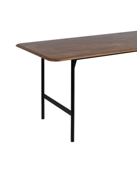 Table de salle à manger en bois et métal Lagom