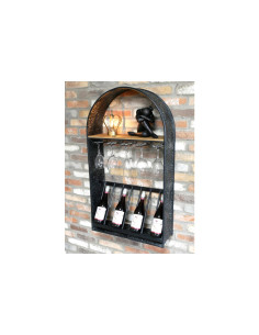 Étagère murale à vin en... 2